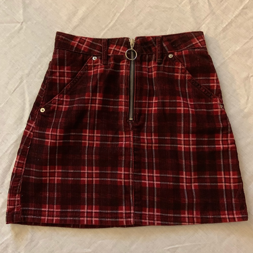 Top Shop Moto Skirt